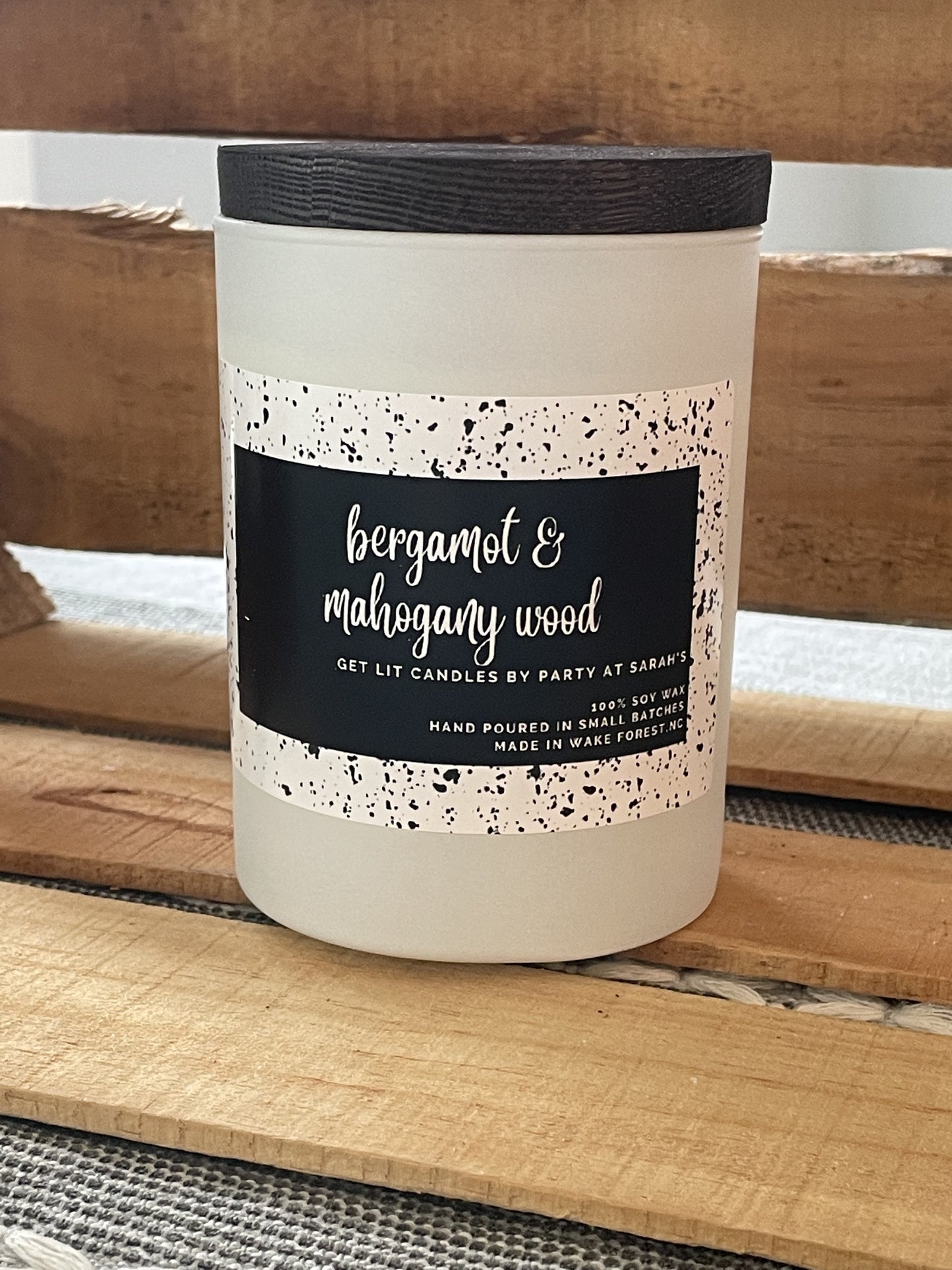 Bergamot & Mahogany Wood