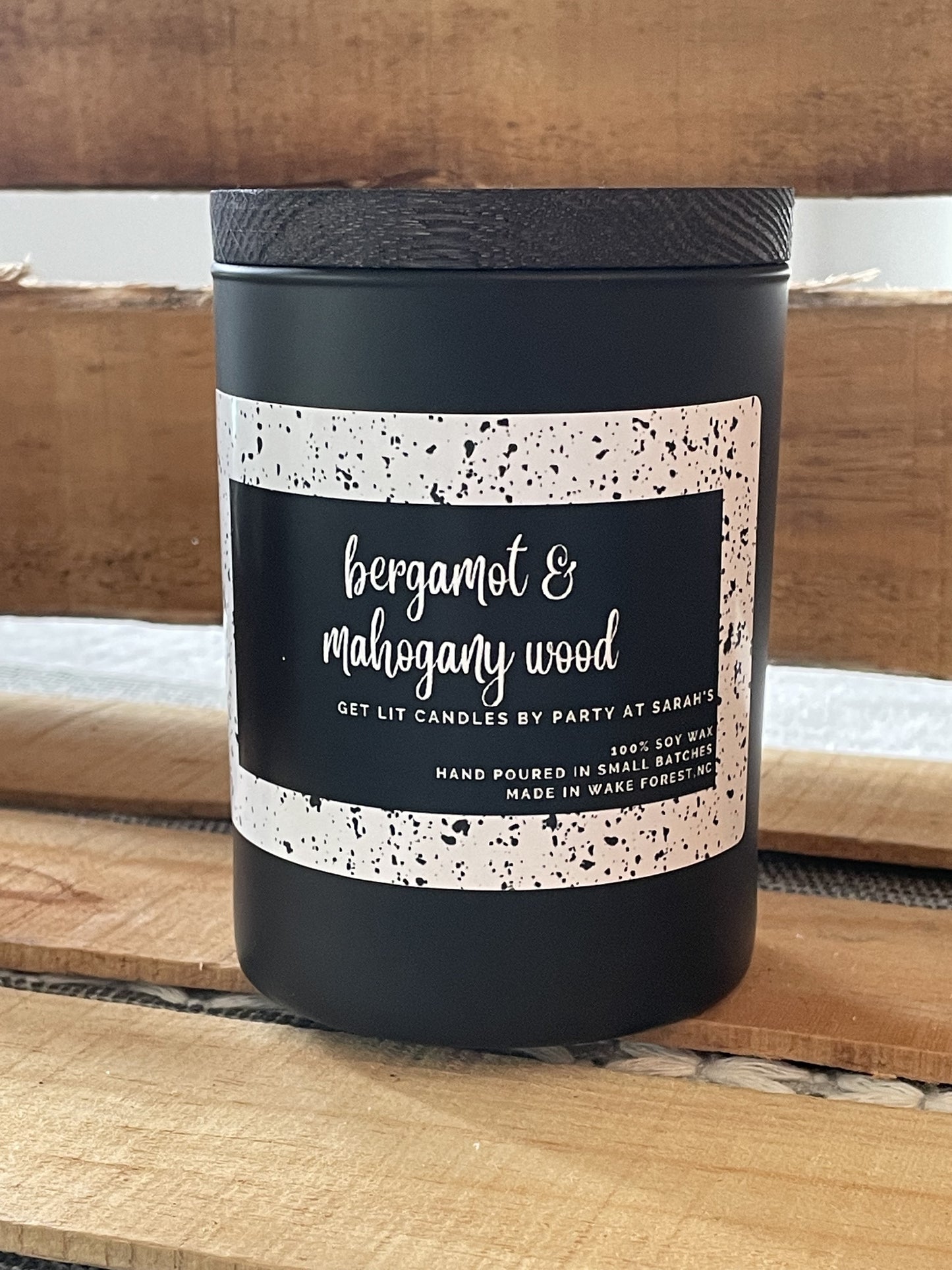Bergamot & Mahogany Wood