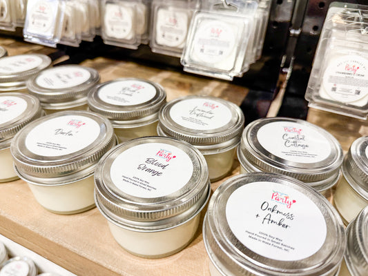 Small Glass Candles
